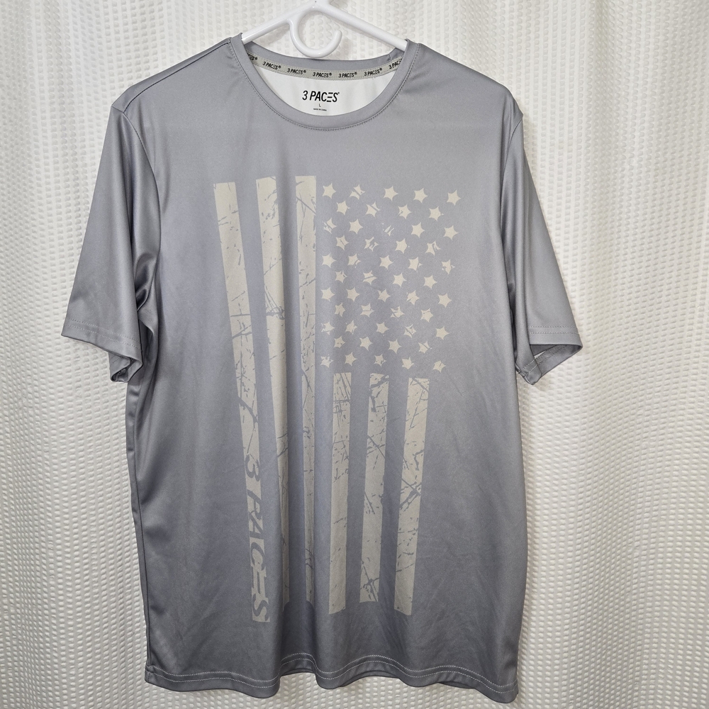 Men's Gray Graphic Tee